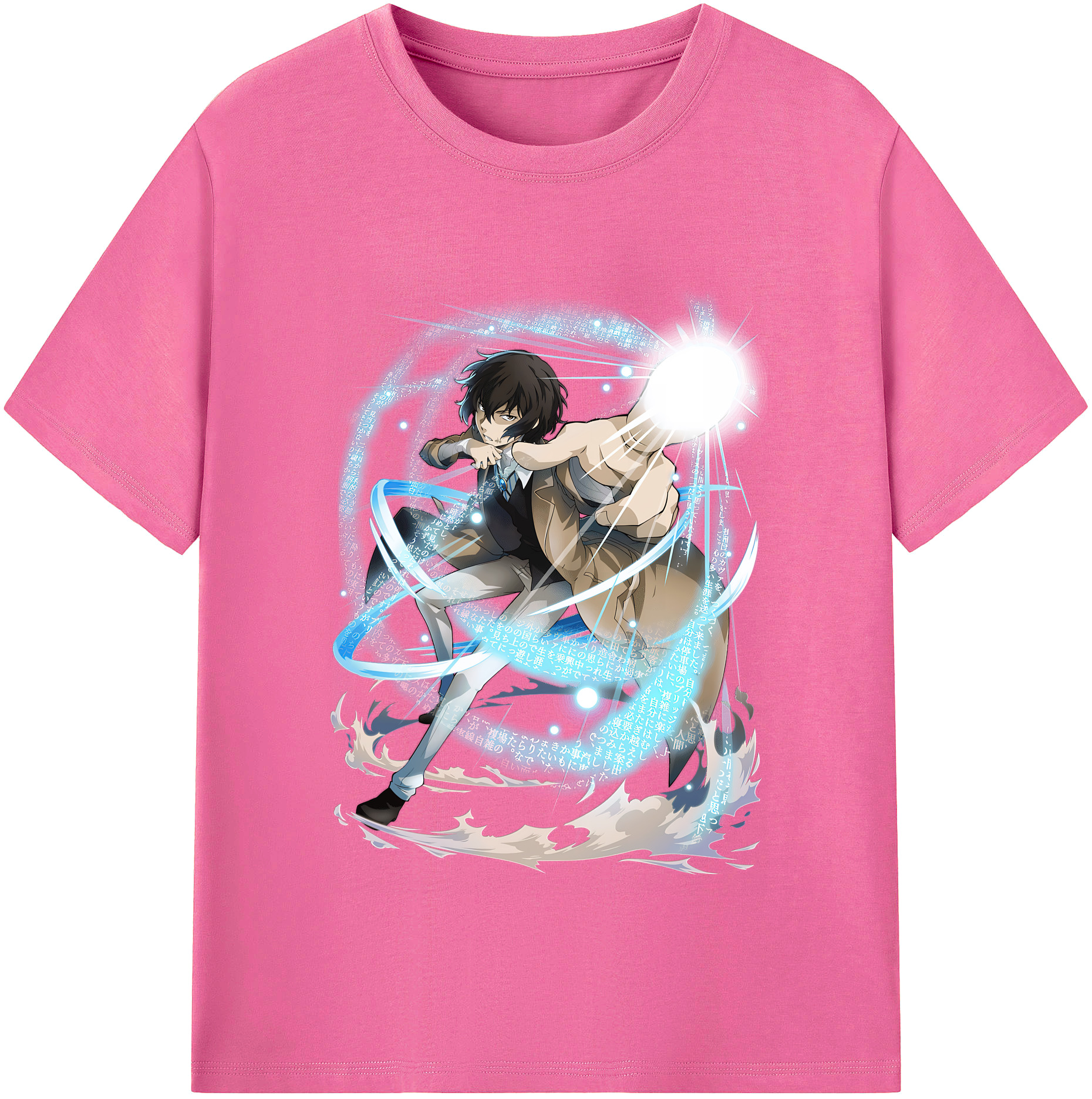 （画像用） 文豪ストレイドッグス Bungo Stray Dogs レディースカジュアルプリントTシャツ（綿100％）